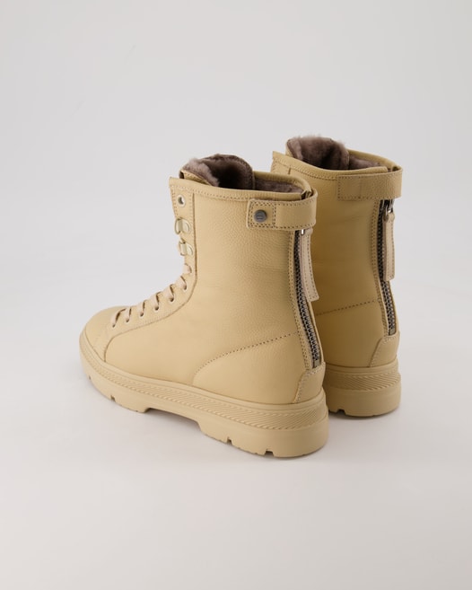 Woolrich Schnürstiefelette Winterstiefel in Beige