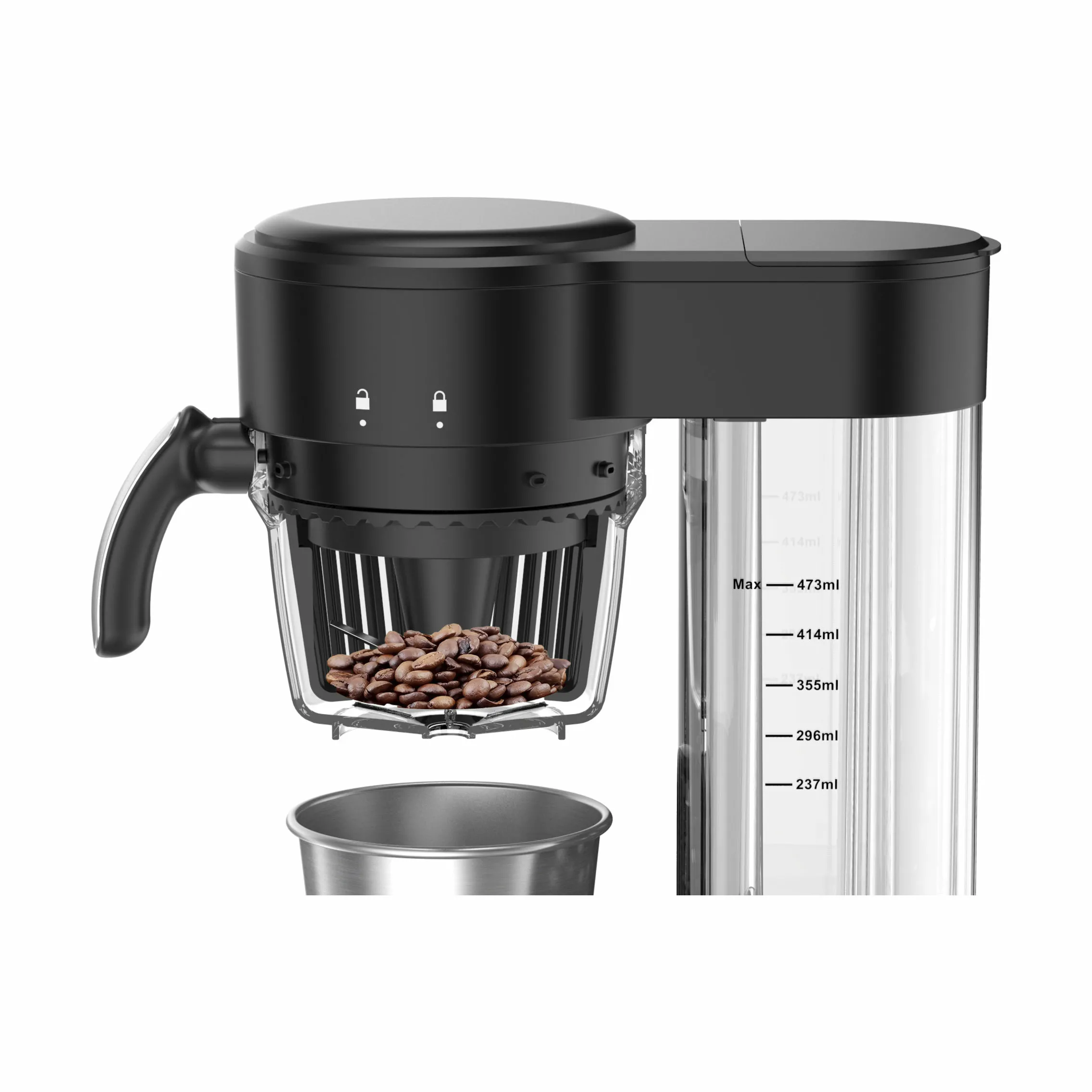 Hâws Kaffemaskine m. kværn