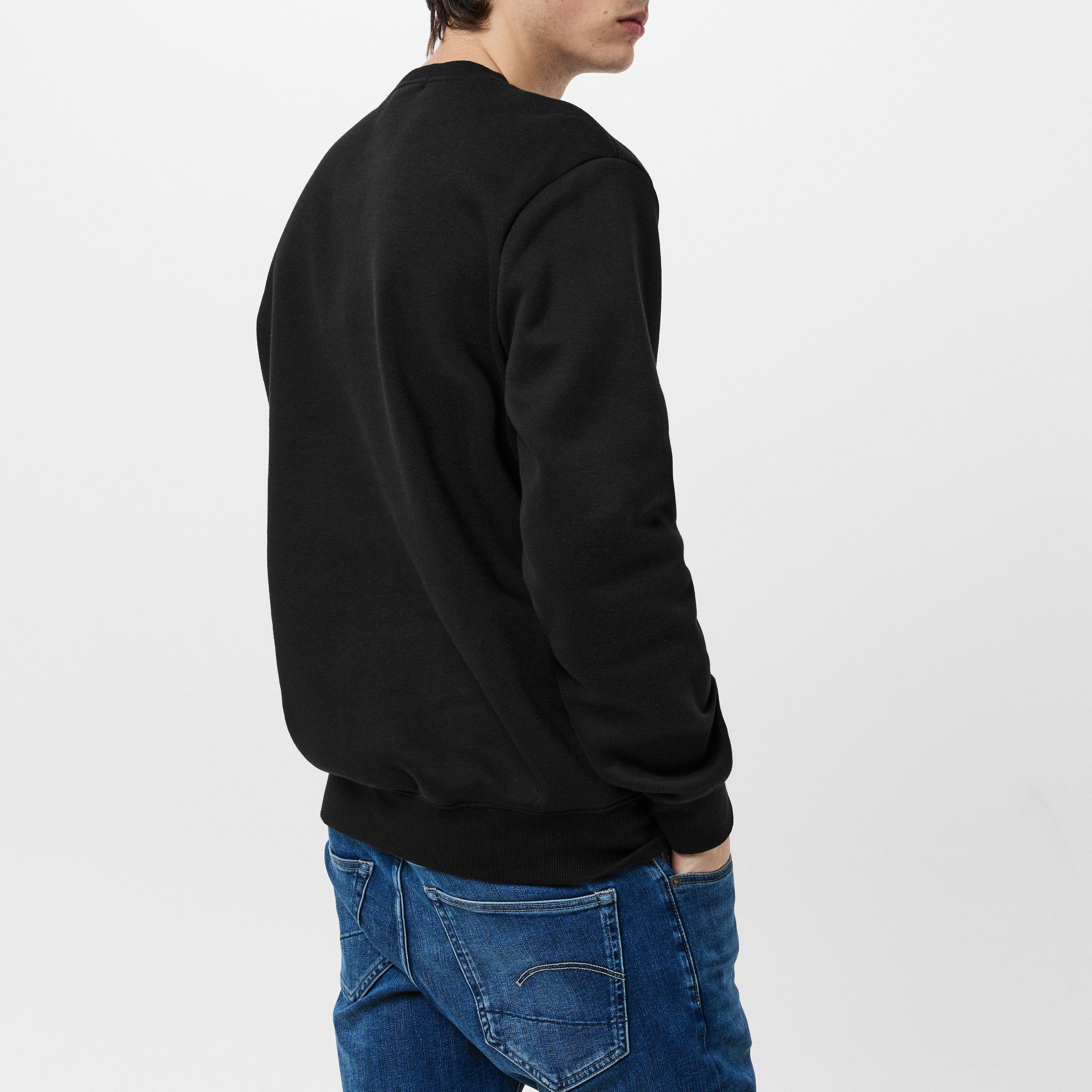 True Religion OG Logo Patch Crew Sweatshirt
