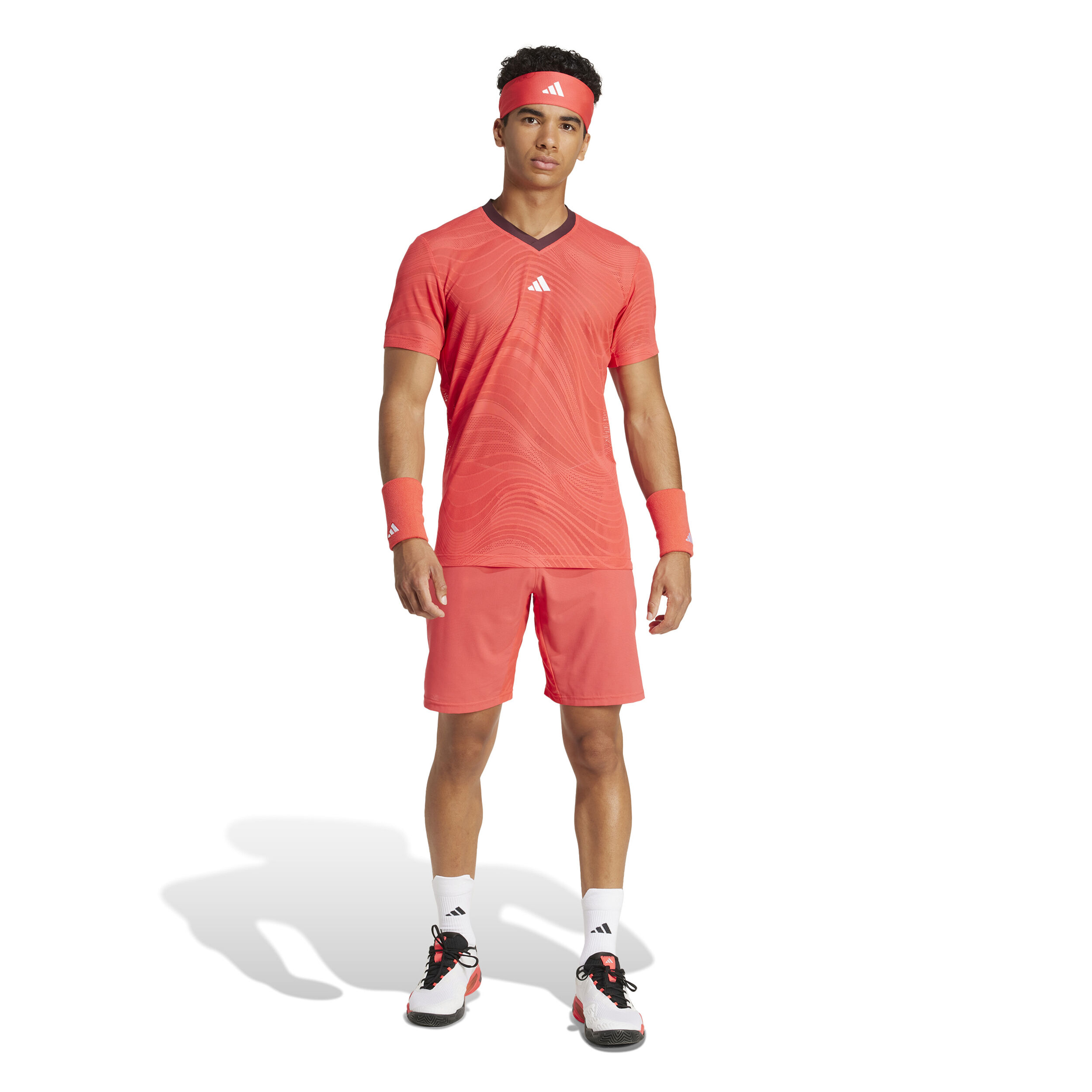 adidas Freelift Mesh Pro T-shirt Hommes - Rouge
