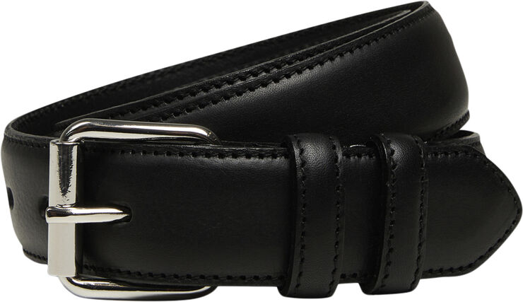 Mads Nørgaard - Copenhagen Skin Stitch Bowie Belt Sort