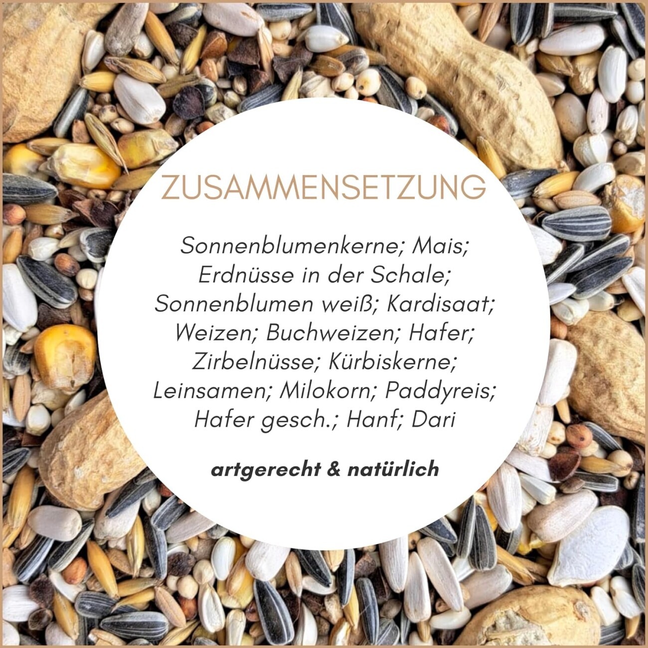 Supravit Papageienfutter für Papageien Aller Arten 2,5 kg