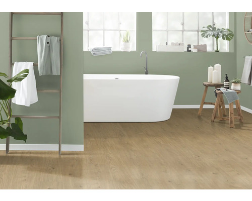 Berdal Natural Oak Vinyl Vloer EDF180 Landhuis Plank 1292 x 193 x 7,5 mm