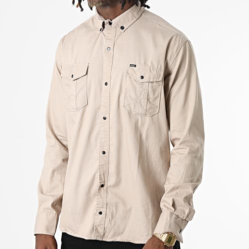 Chemise Manches Longues W-323 Beige