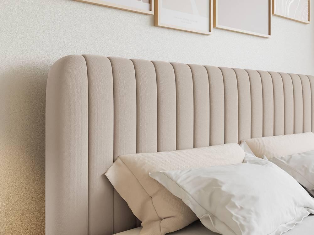 NADUVI Collection Boxspring Adrien chenille met opbergvak 200x200