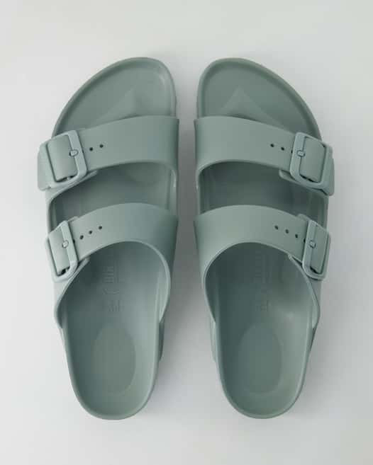 Birkenstock Arizona EVA Pantoletten in Grün