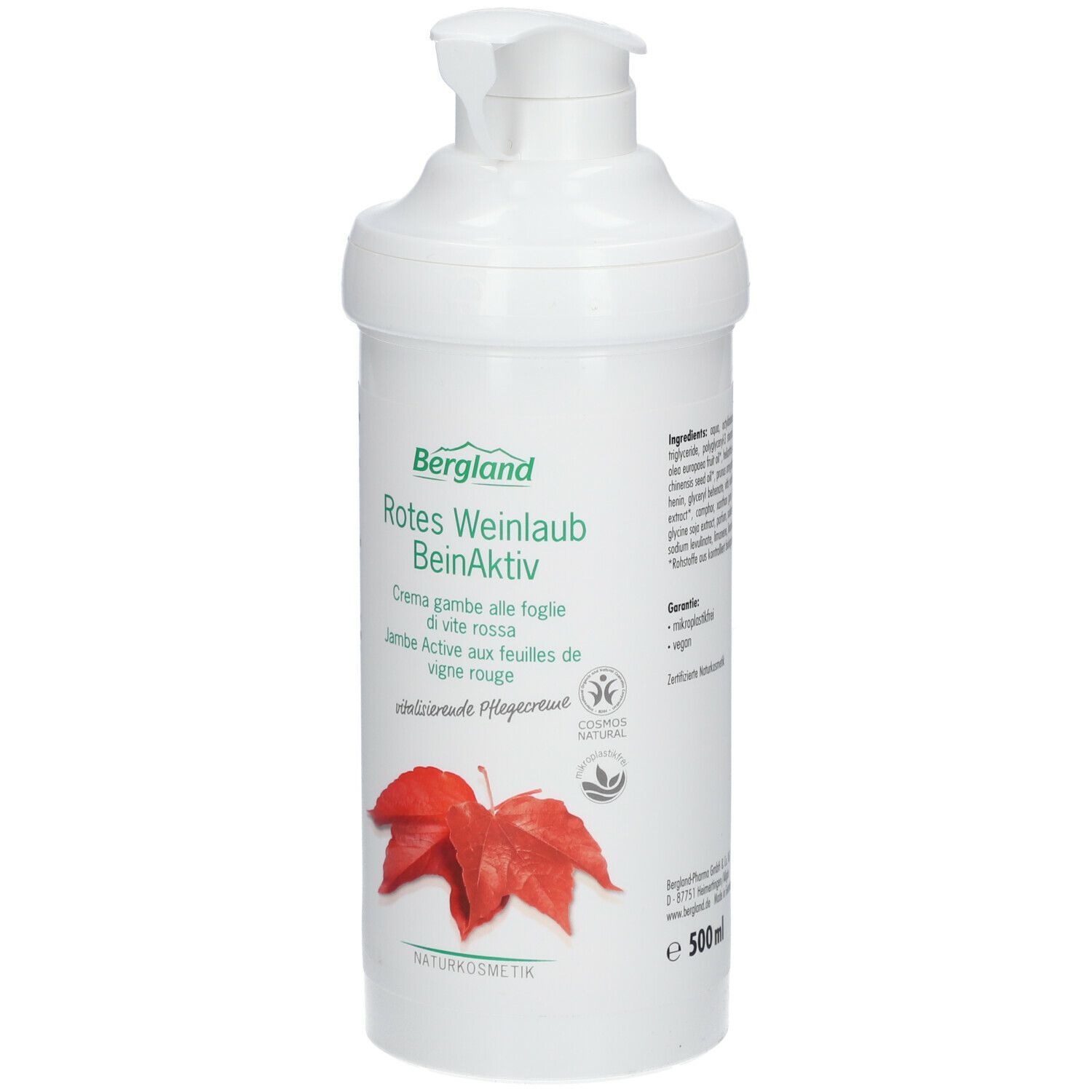 Bergland Rotes Weinlaub BeinAktiv