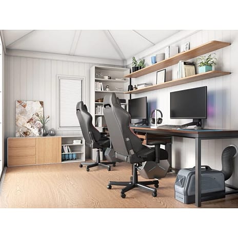 Alu/stål haveskur riga - 302cm x 389cm