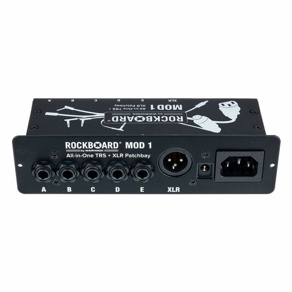 Rockboard MOD 1 V2 TRS & XLR Patchbay