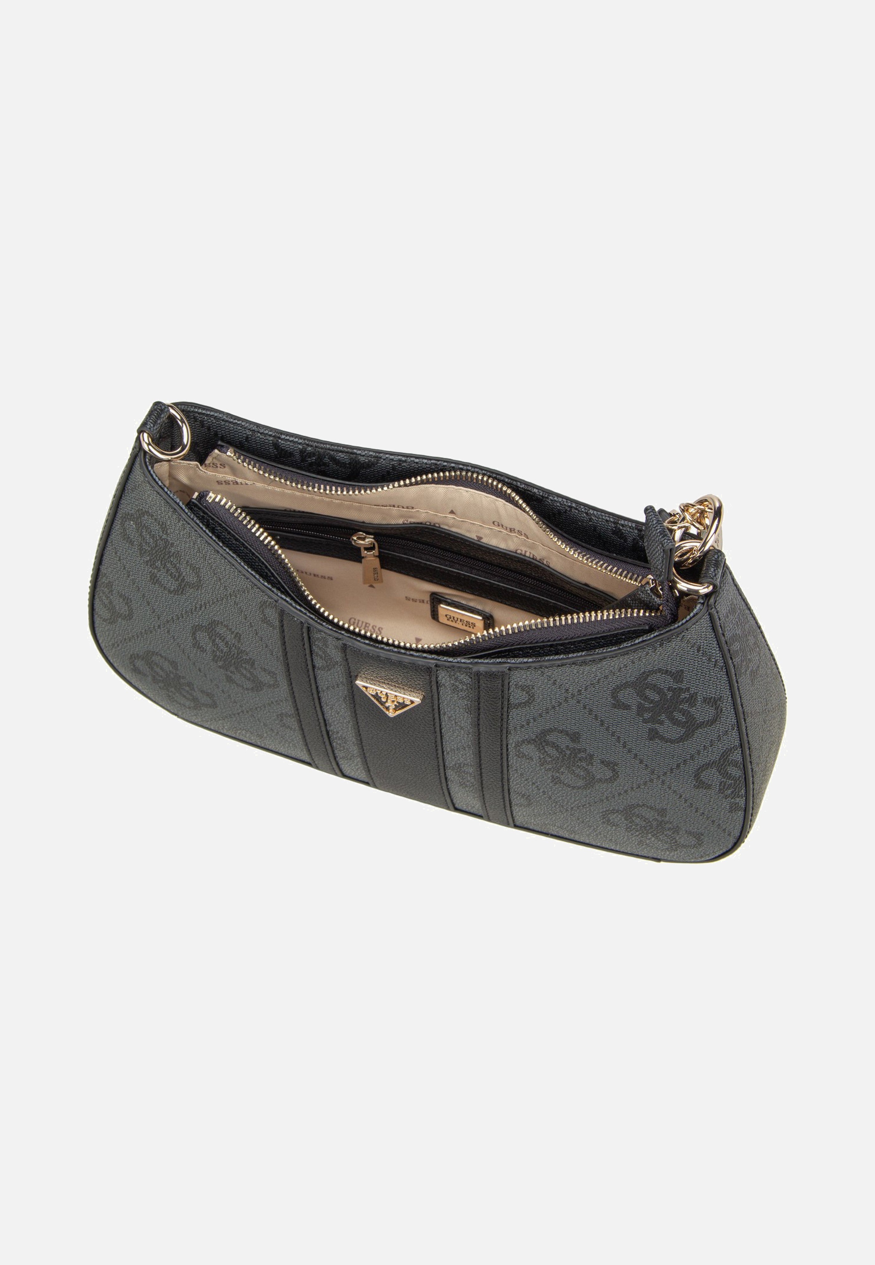 Noelle II Top Zip SHB 72180 Coal Logo - Umhängetasche