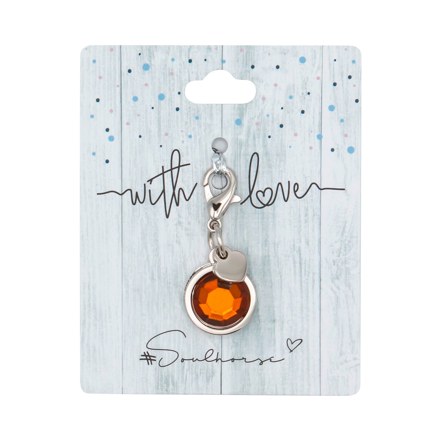Soulhorse Charm Lucky Stone  - beige