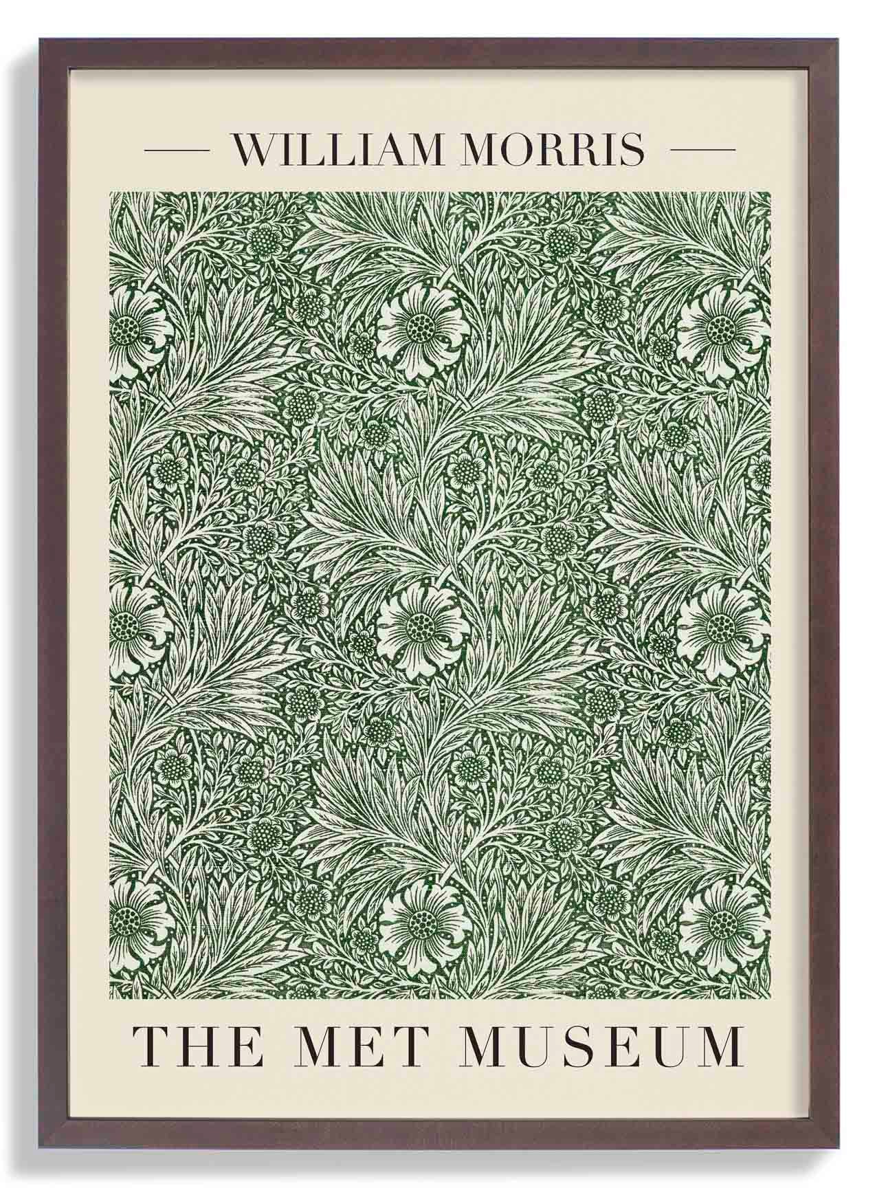 William Morris Marigold Pattern Kunstausstellung