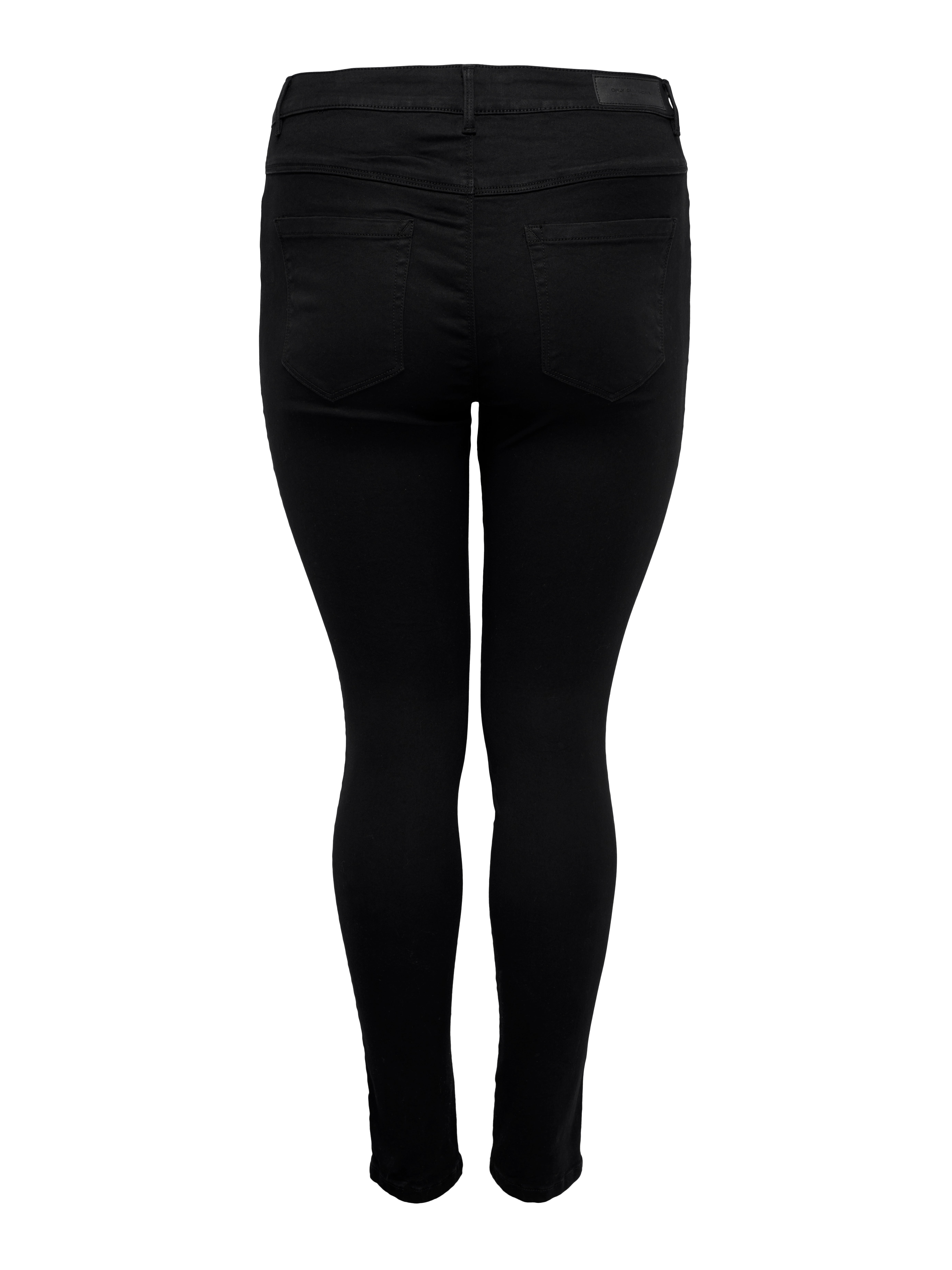 CARAUGUSTA Hohe Taille Skinny Fit Jeans Black