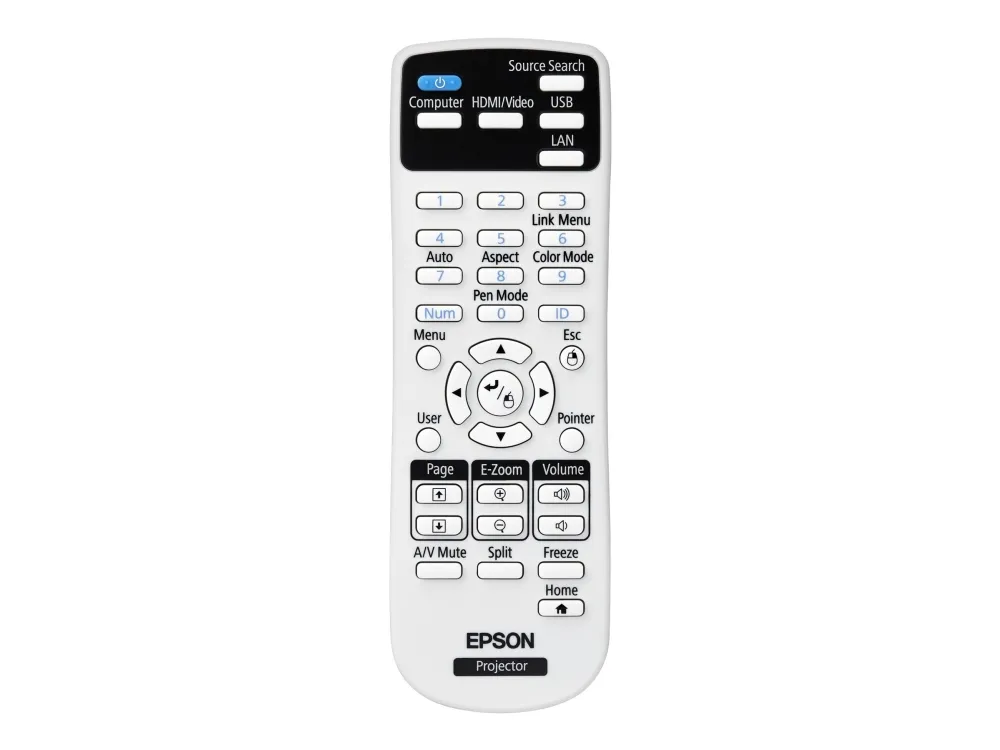 Epson EB-685Wi - LCD-projektor - 3500 lm - WXGA (1280 x 800) - 16:10 - HD 720p - LAN (V11H741040)