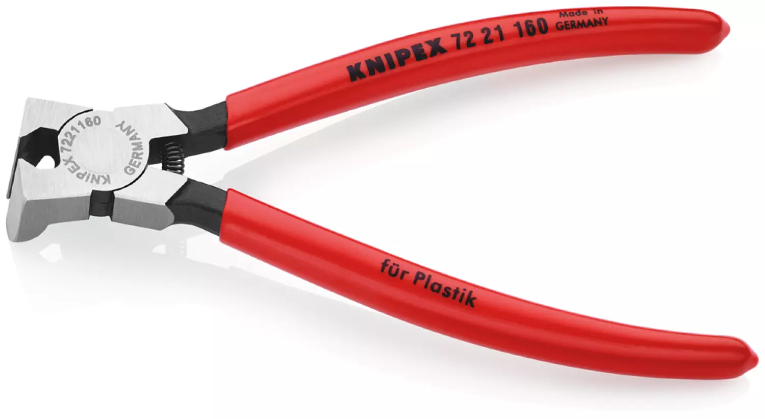 Knipex 7221160 Zijsnijtang voor kunststof - 160mm