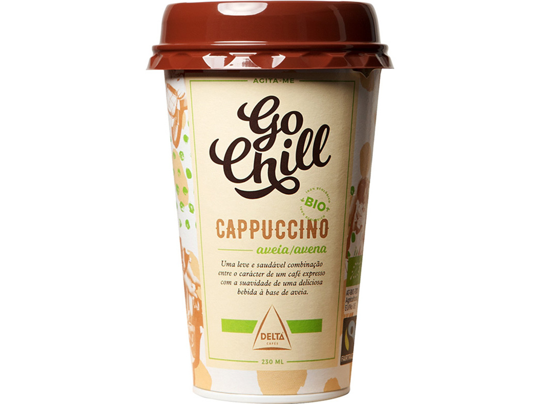 CAPPUCCINO DELTA GO CHILL AVEIA BIO 230ML