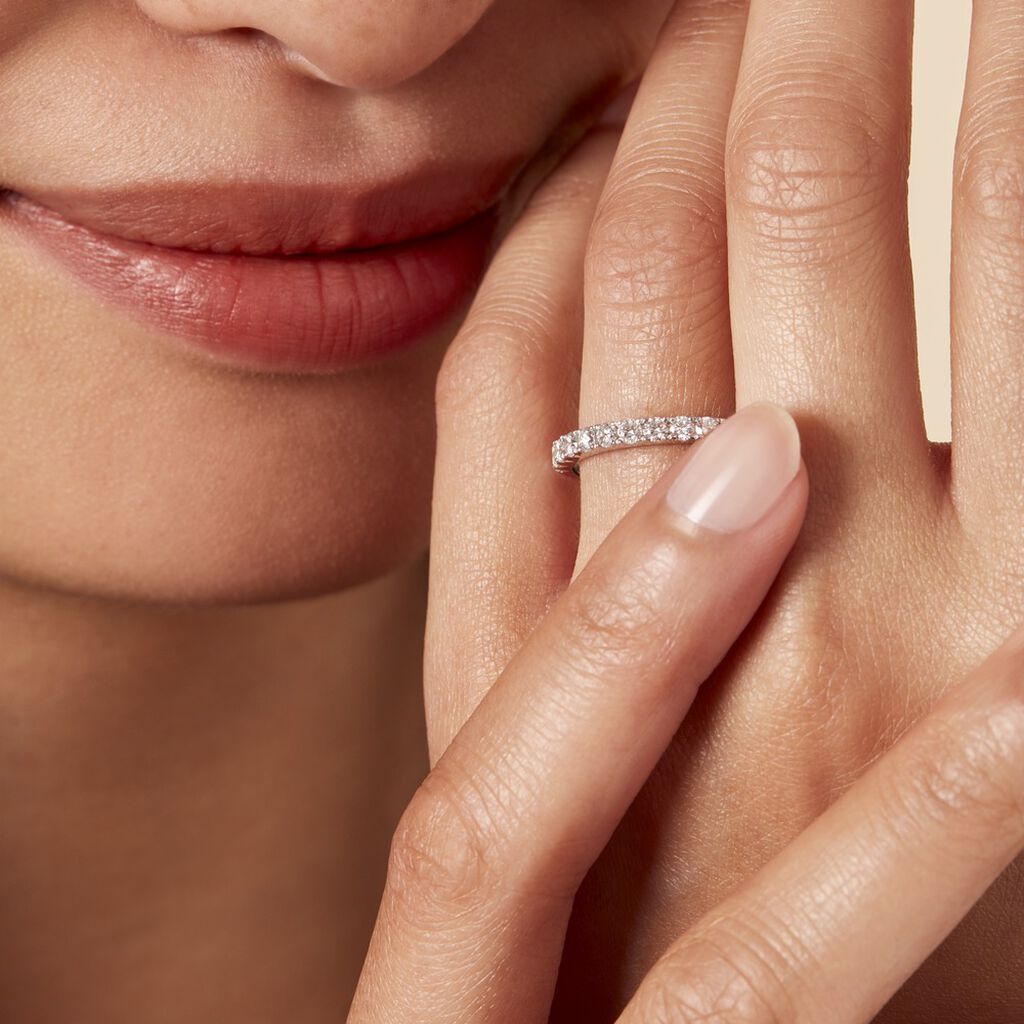 Alliance Pristina Or Blanc Diamant