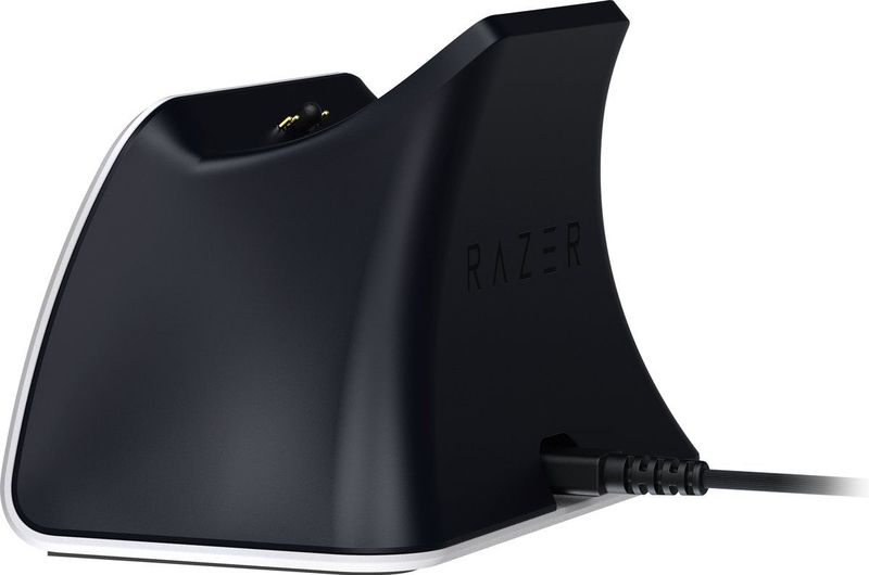 Razer - Oplaadstation PS5 Controller Standaard - Snel Laden - Wit