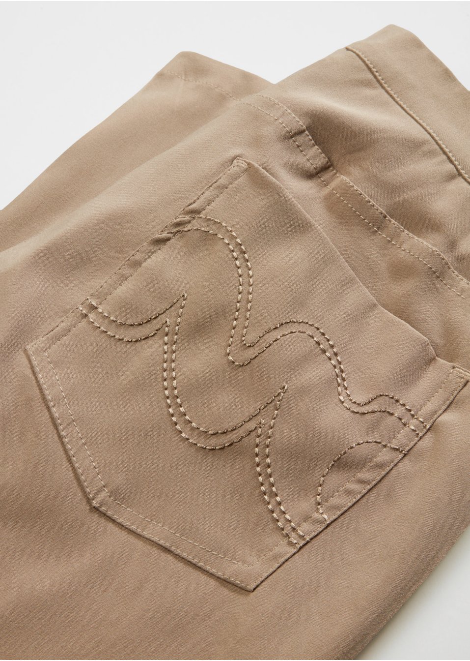 Pantalon extensible en bengaline, Straight