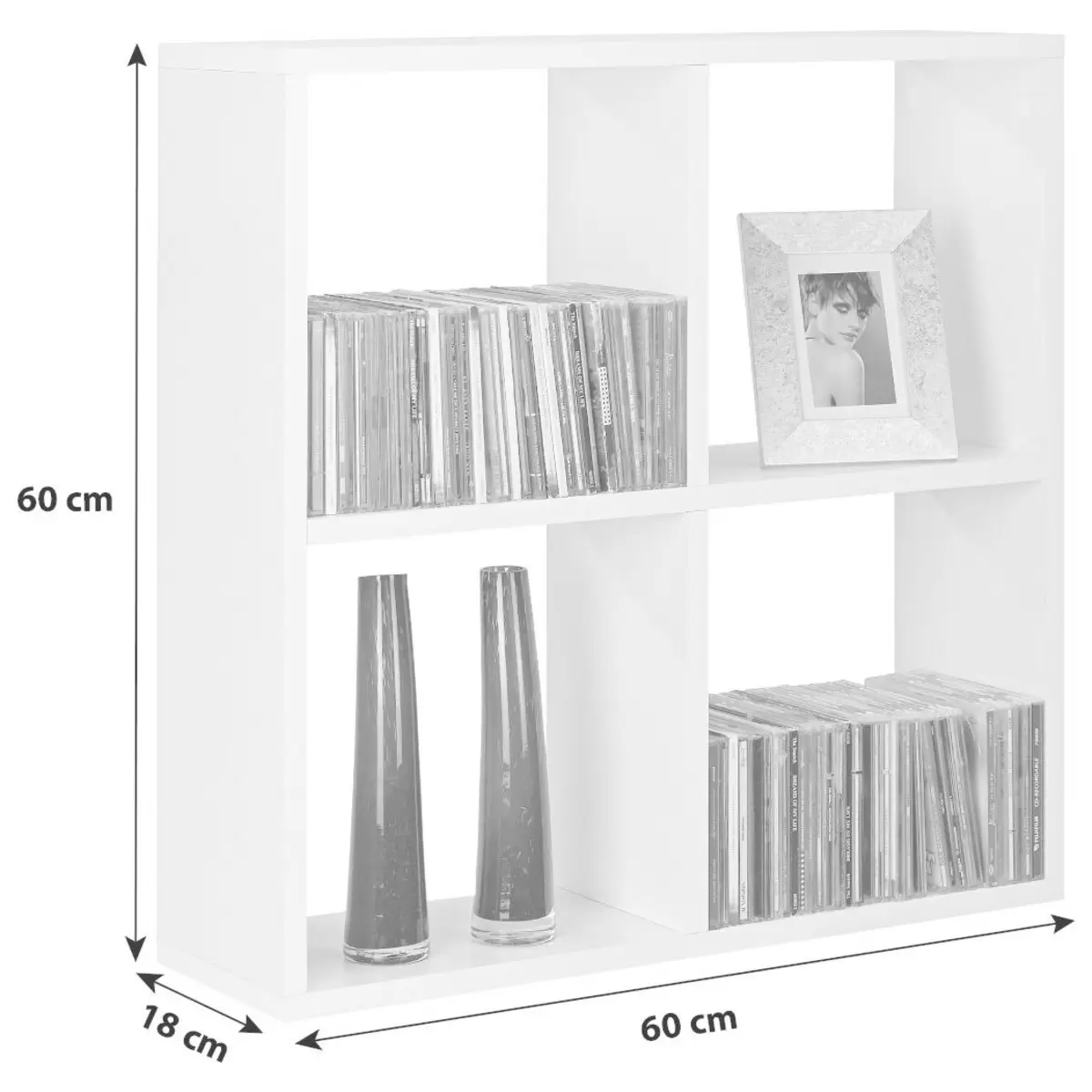 Wandregal Alex Best Price weiss