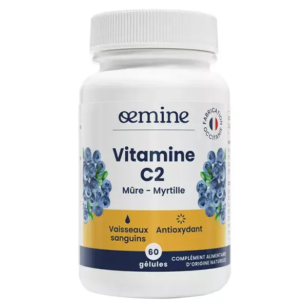 Oemine C2 Cranberry Blackberry 60 cápsulas