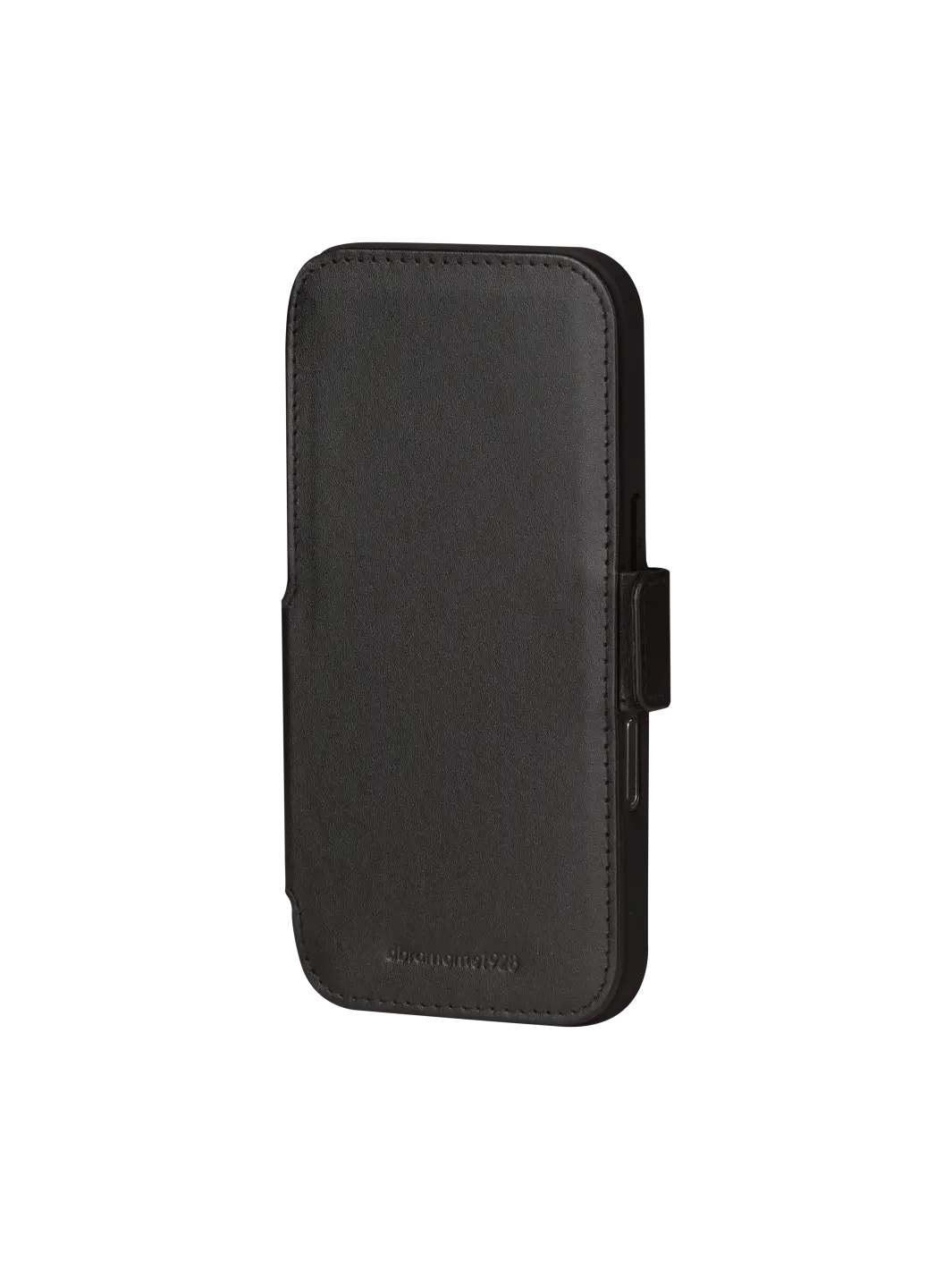iPhone 17 Pro Max Echtleder Tasche mit RFID Schutz Copenhagen (CO69GTBL6619) - Schwarz