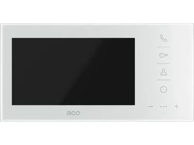 ACO ACO GLASS-PRO-7 WH Familio COMO PRO 7'' skærm