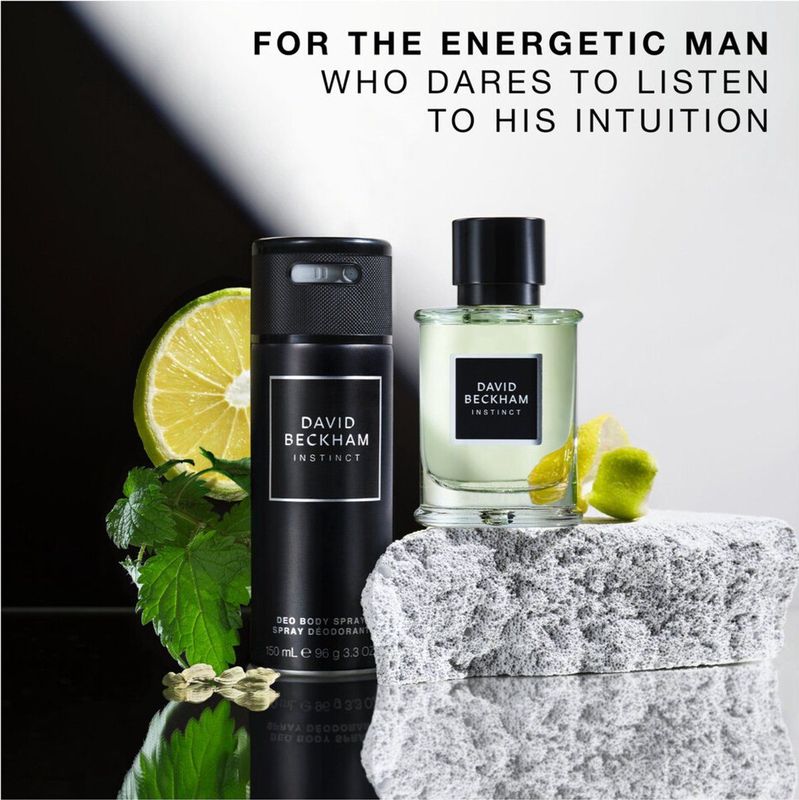 David Beckham - Instinct - Geurset - Eau de Parfum 50 ml - Deodorant Spray 150 ml