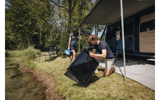 Berger Deluxe klappbare Solaranlage / Koffer-Solaranlage