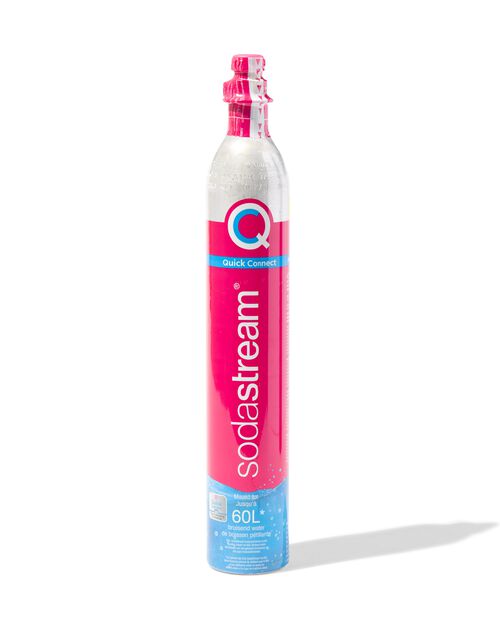 cylindre CO2 SodaStream rose Quick-Connect
