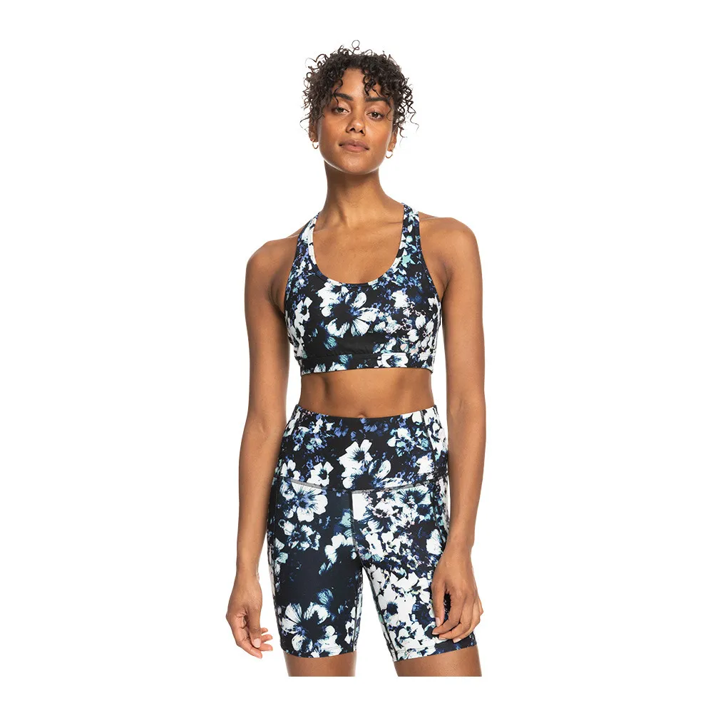 Roxy BACK TO YOU - Brassière Femme true black black flo