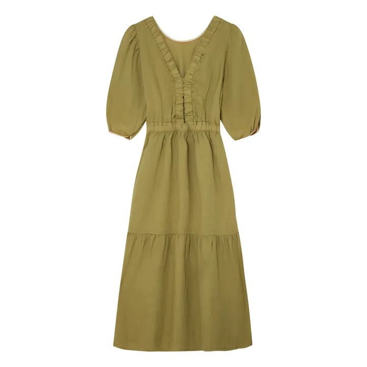 Dr Bloom Robe Joy Lin | Vert kaki
