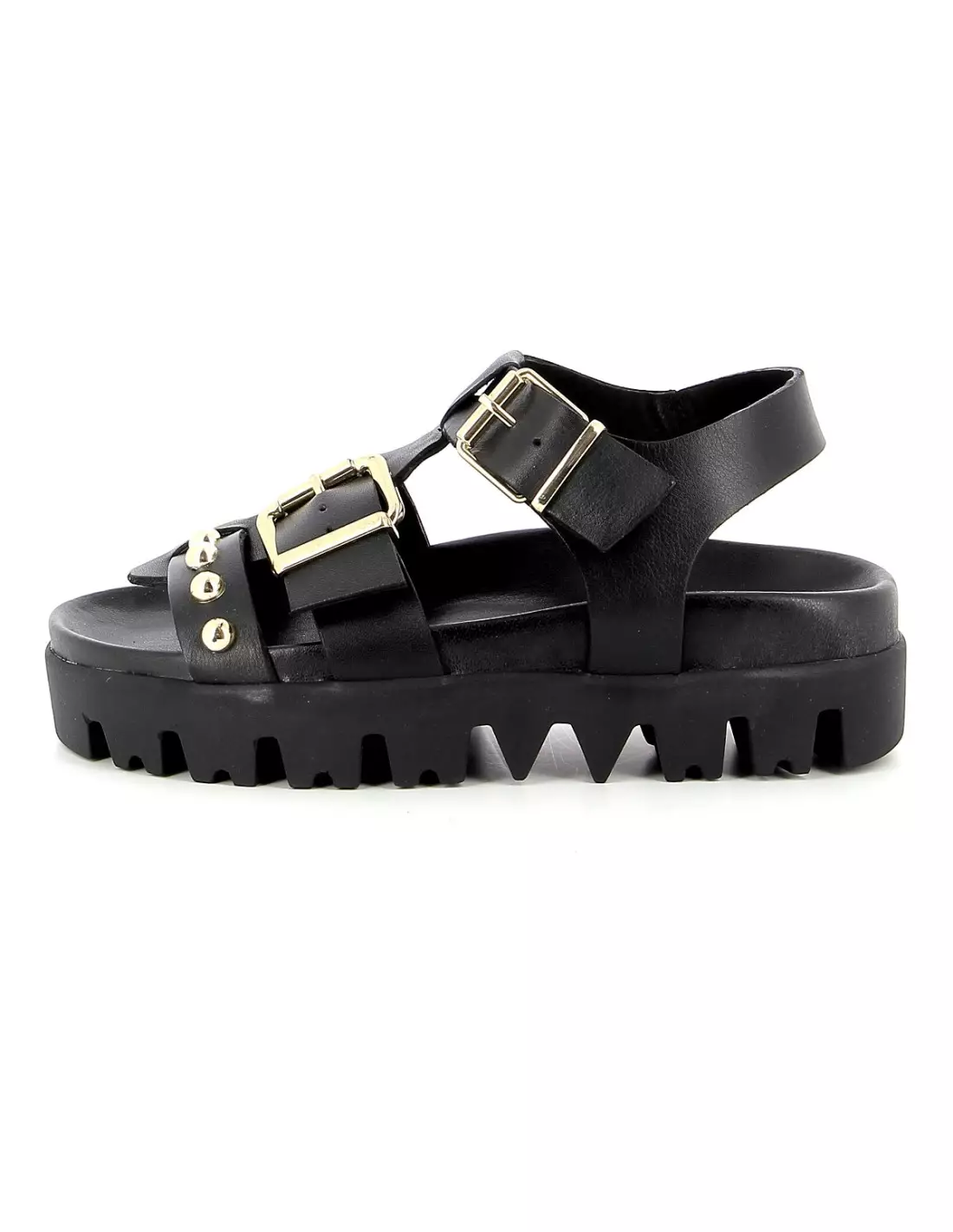 INUOVO 868001 - Sandales & nu-pieds Black