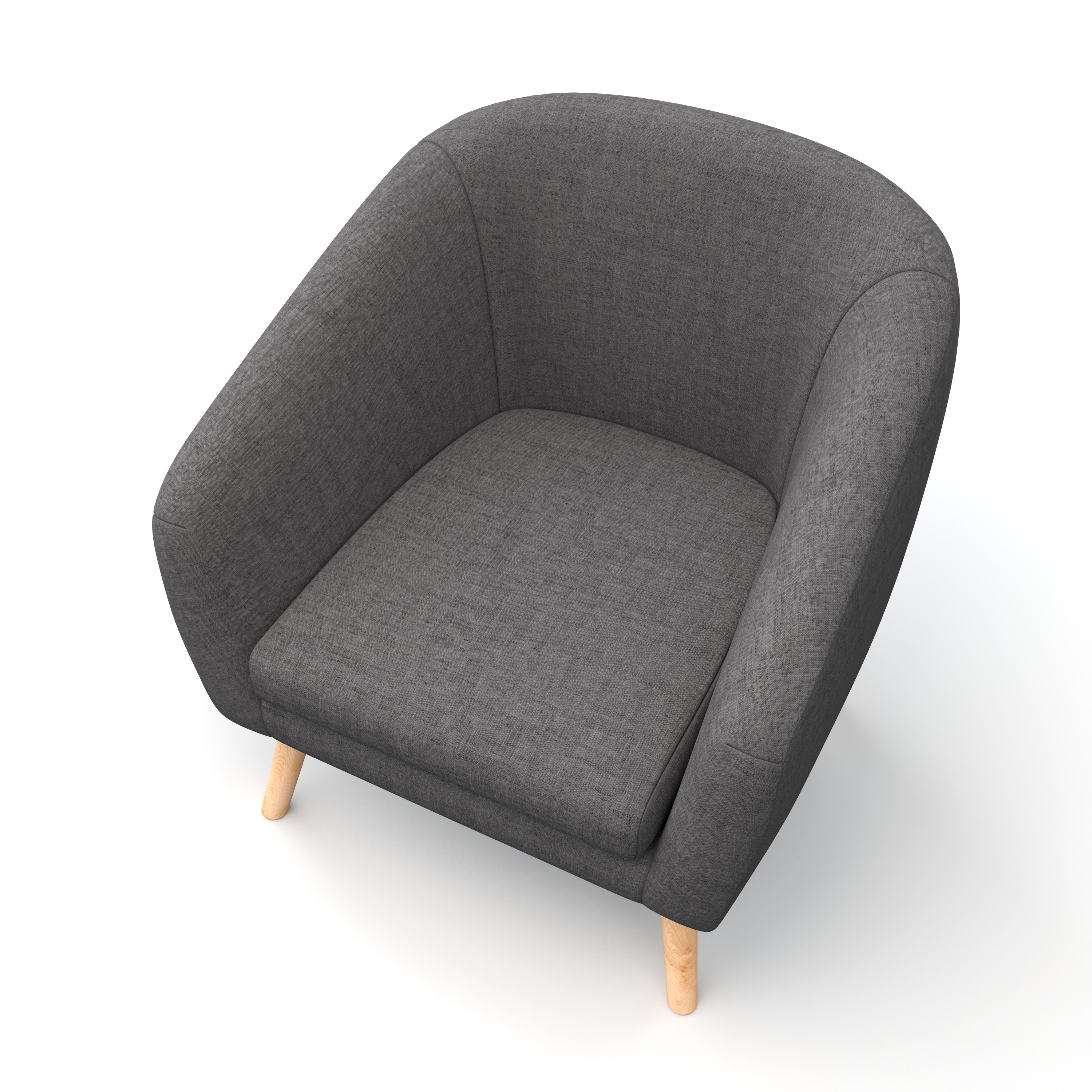 Sessel BIANCA anthrazit