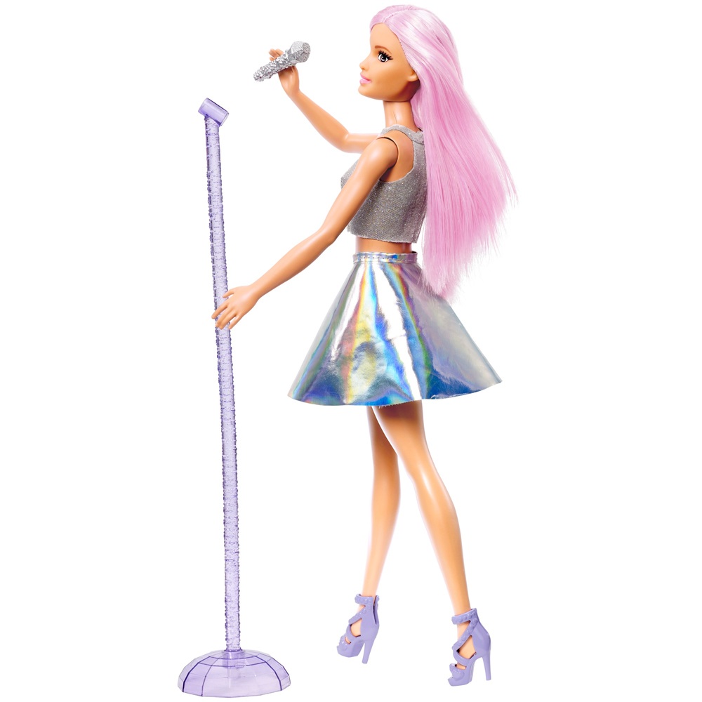 Barbie Karriere Popstar-Puppe mit Mikrofon