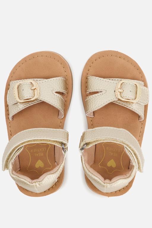 Shoesme Classic Sandalen goud Leer