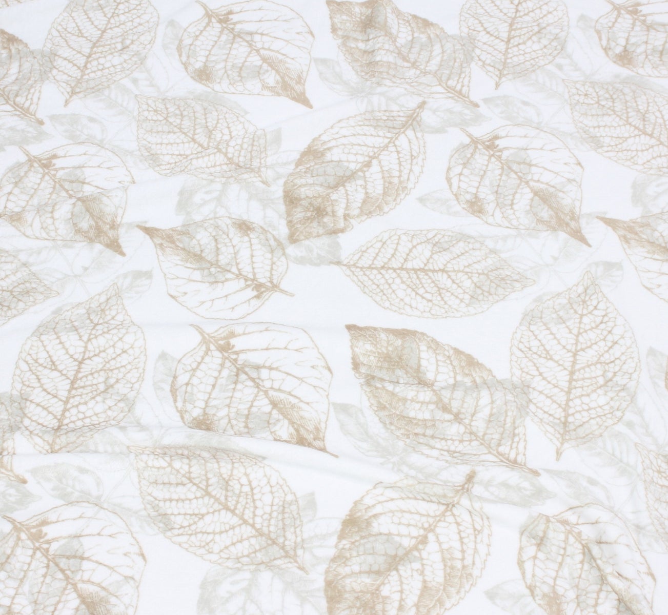 FRANK FLECHTWAREN | Knuffeldeken met bladmotief, POLYESTER, 140 x 200 cm