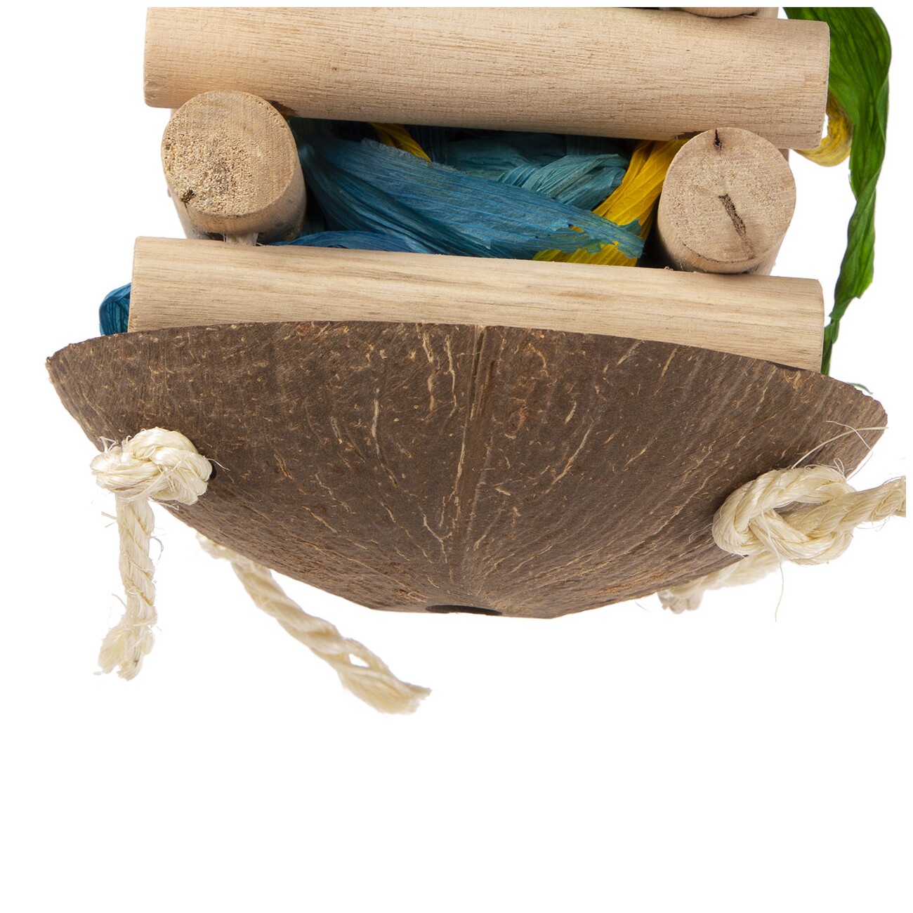 HappyBird Versteckspielzeug Foraging Hut