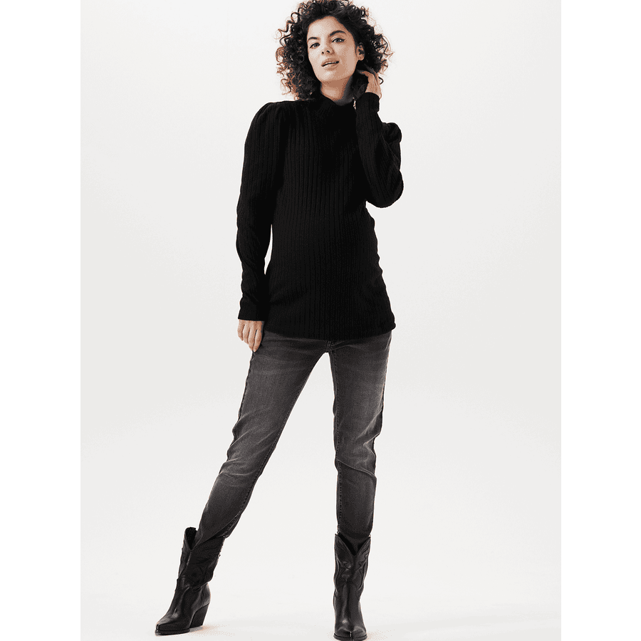 SUPERMOM Langarmshirt Casey Black