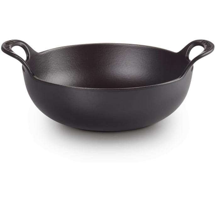 Kochtopf Balti Dish Ø 24 cm, Schwarz<br>Kochtopf aus Gusseisen