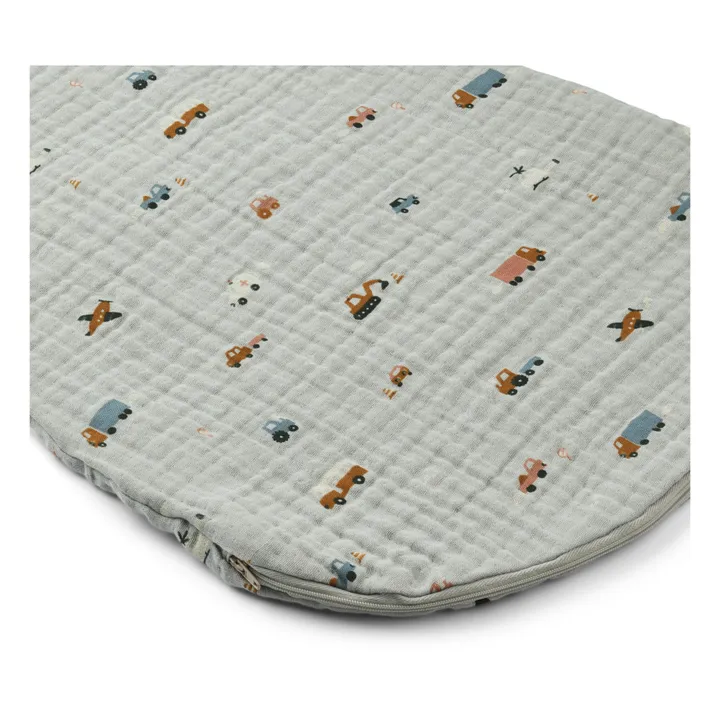Liewood Gigoteuse en coton bio Flora | Gris tourterelle