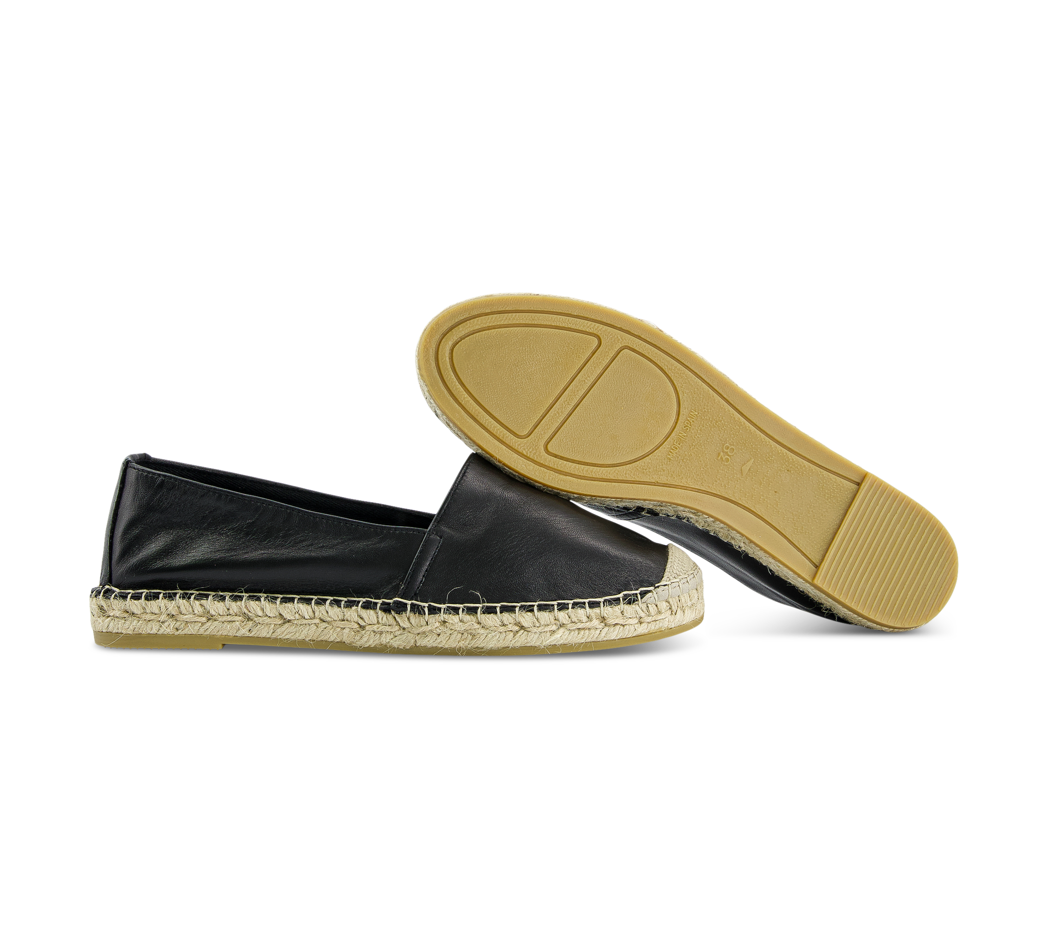 1874 by Walder Espadrilles schwarz