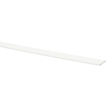 Afdekprofiel kunststof wit 2x20 mm lengte 260 cm