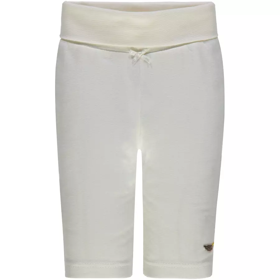 Steiff Girls Leggings, weiß
