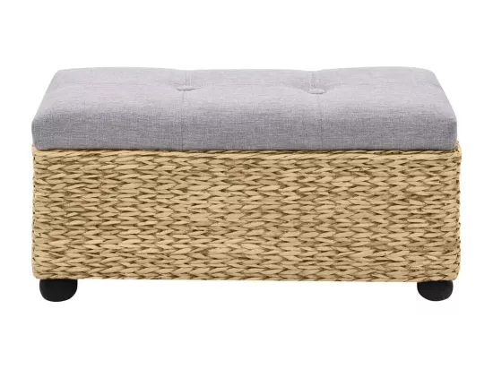Ensemble de banc lot de 2 Jacinthe d'eau Gris