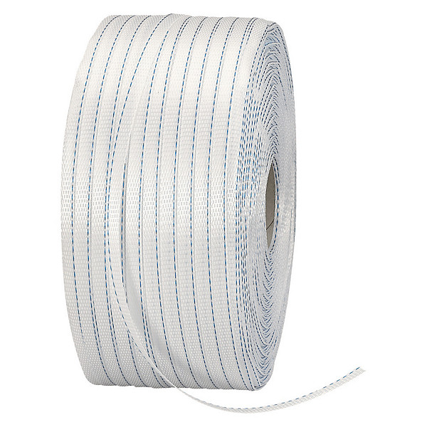 1 bobine feuillard textile 850m, largeur16 mm