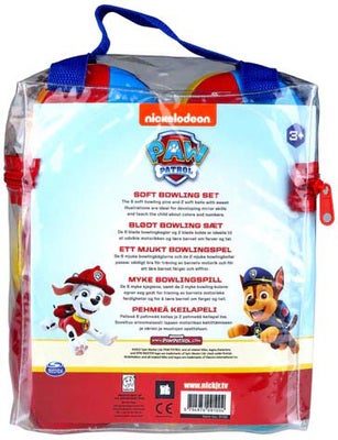 Paw Patrol  Mykt Bowlingsett