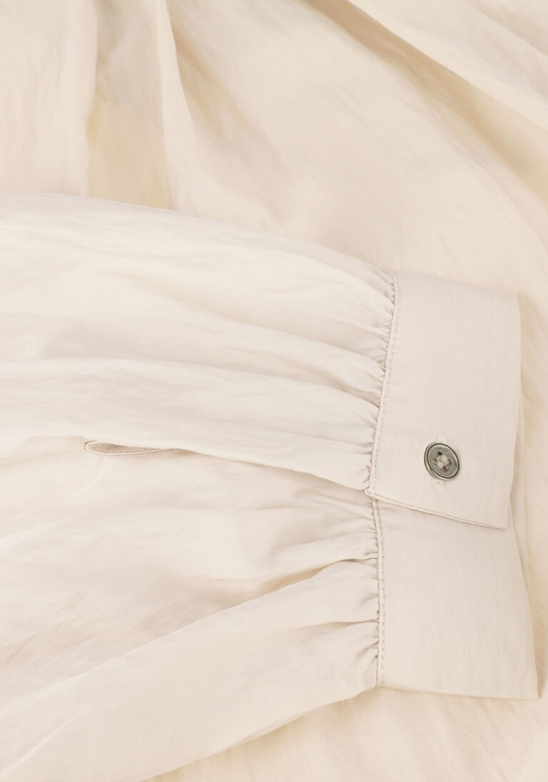 ecru co'couture blouses viva pleat blouse