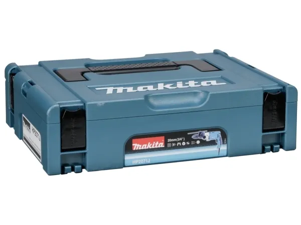 Makita HP2071J - Hammerbor - 1010 W - 2-hastigheders - nøgleløs borepatron 13 mm