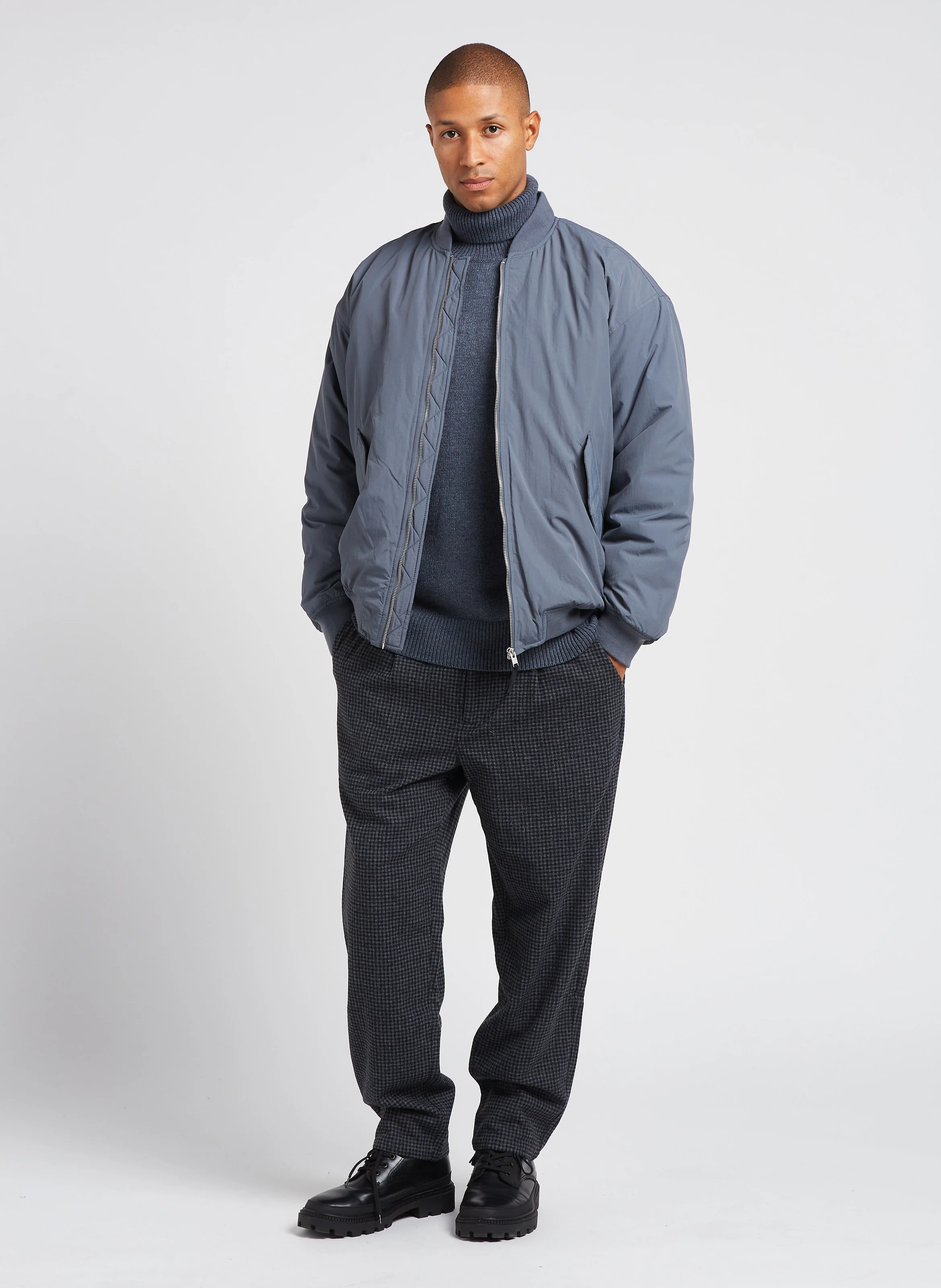 Staaso - Veste col montant| Argent